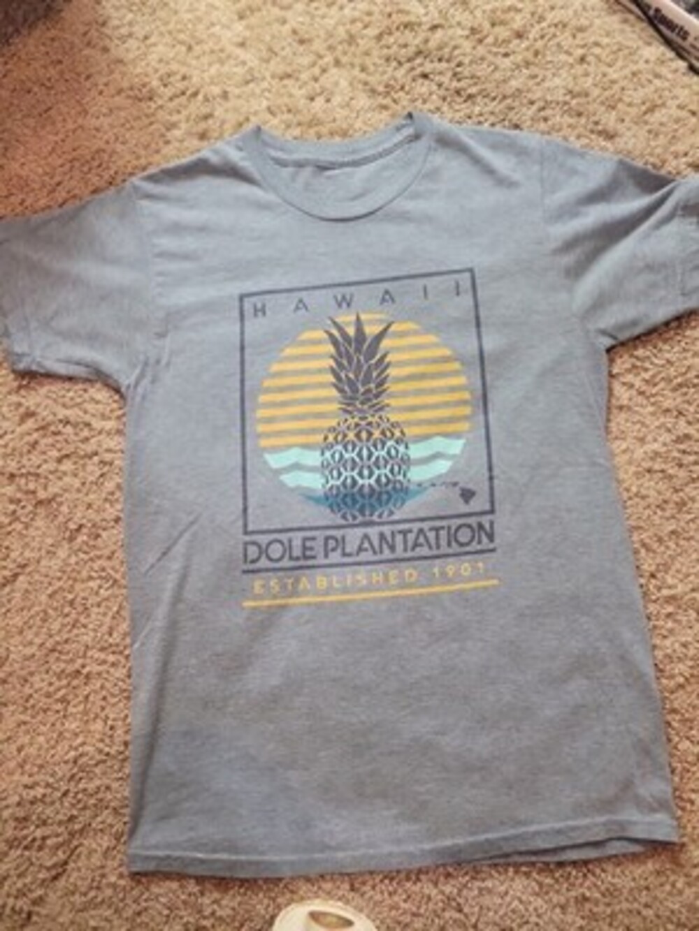 Dole Pineapple Plantation 1901 Gray Hawaii Shirt